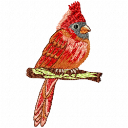 Small Birds Embroidery Design 12